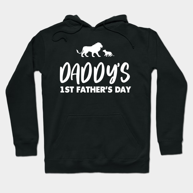 First father's day gift Hoodie by Birdies Fly